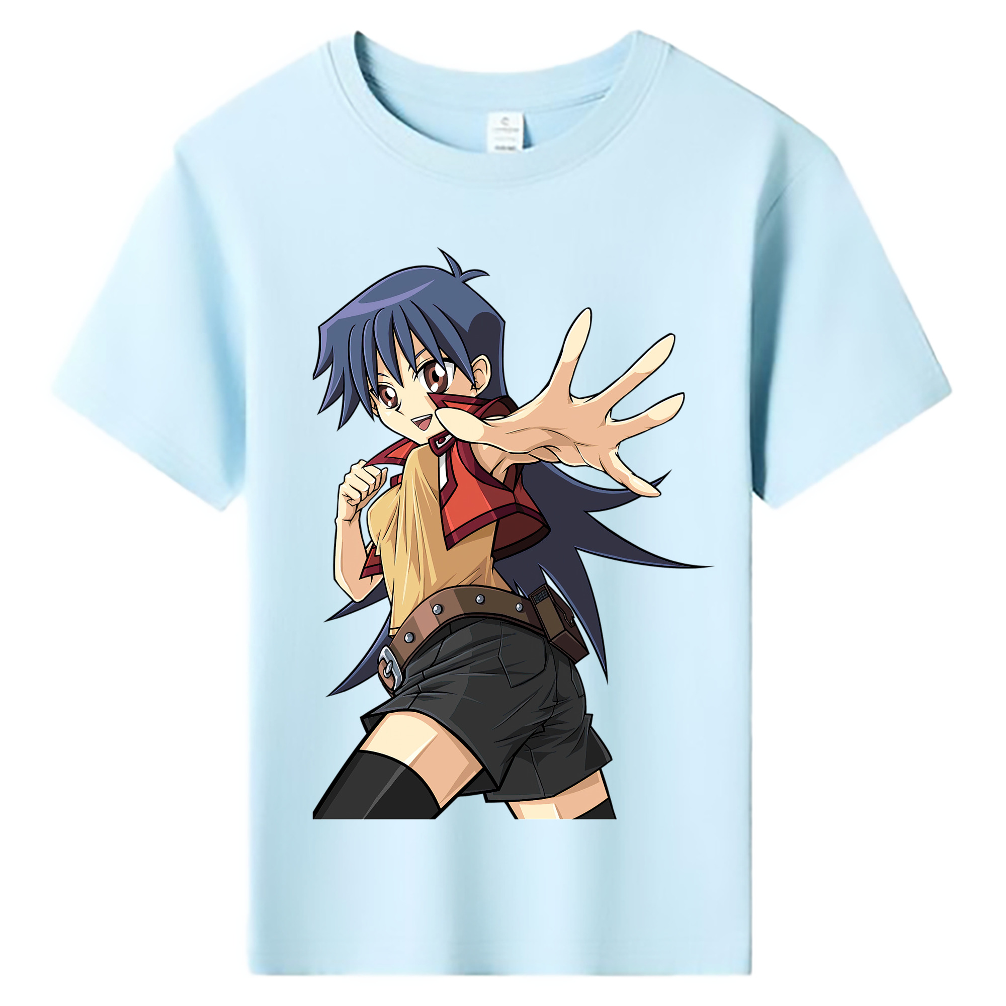 （画像用） 遊☆戯☆王 Yu-Gi-Oh! 綿100％キッズTシャツ（フロントプリント）